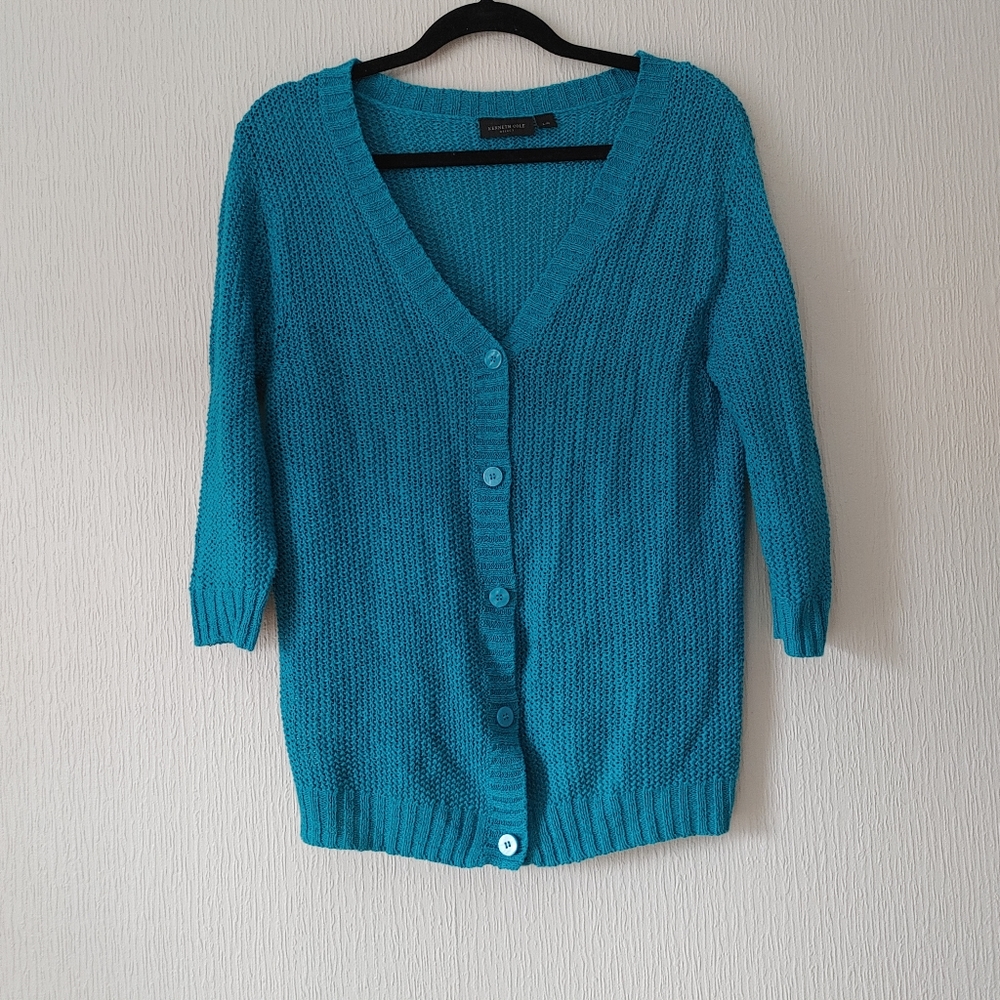 Kenneth Cole Cardigan Sweater Size Large